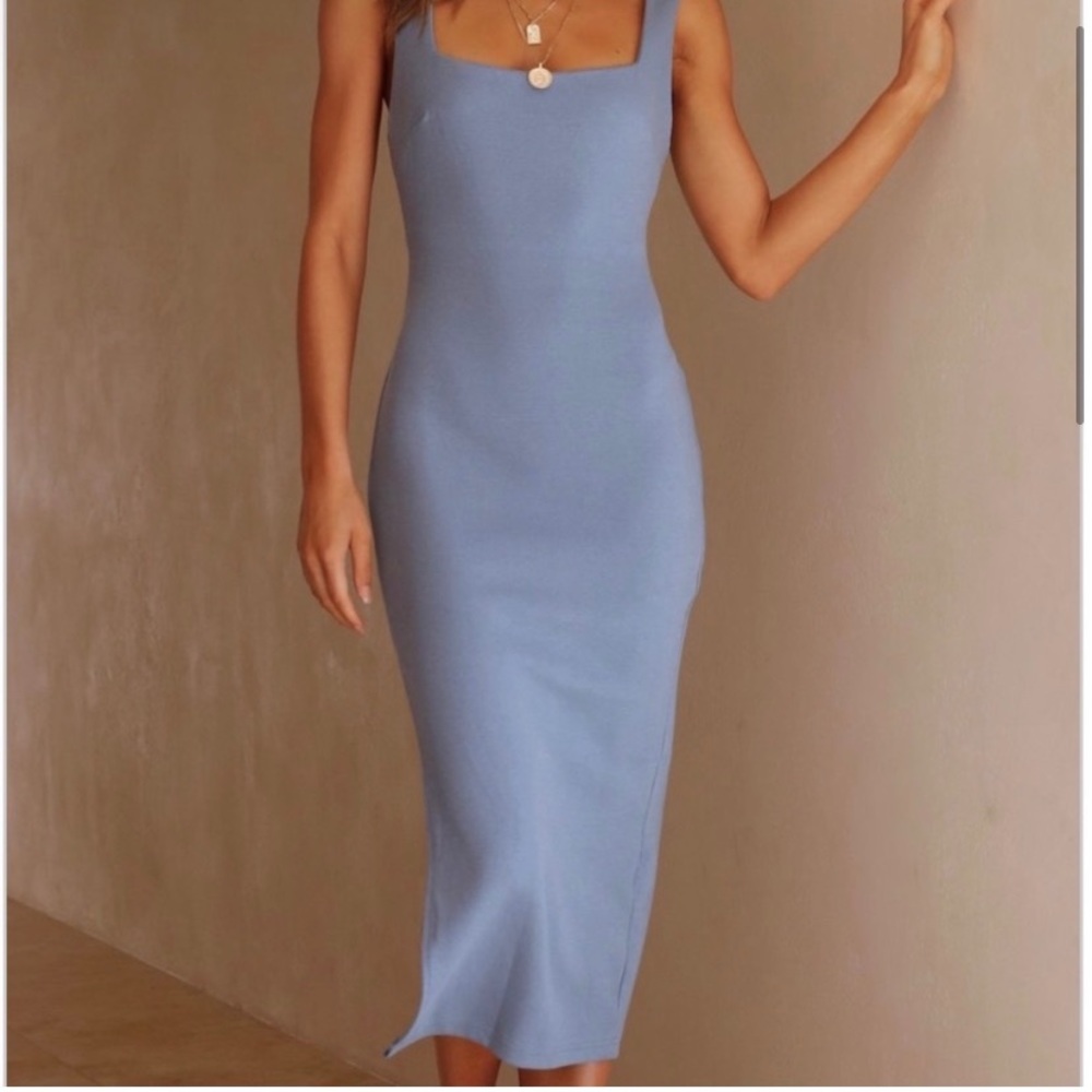 Billy J Boutique Kirra Dress 10/Medium in Powder Blue